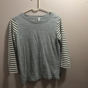 J crew top, 3/4 sleeves